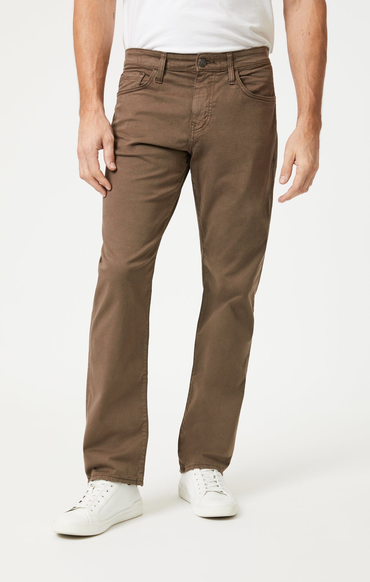 Louis Philippe Jeans Brown Slim Fit Jeans